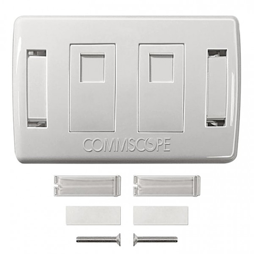 AMP BS Style Faceplate mặt nạ 2 cổng