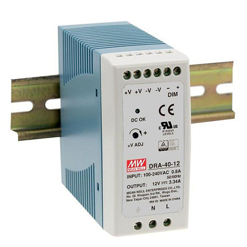 Bộ nguồn Meanwell DRA-40-12 (40W 12V 3.34A)