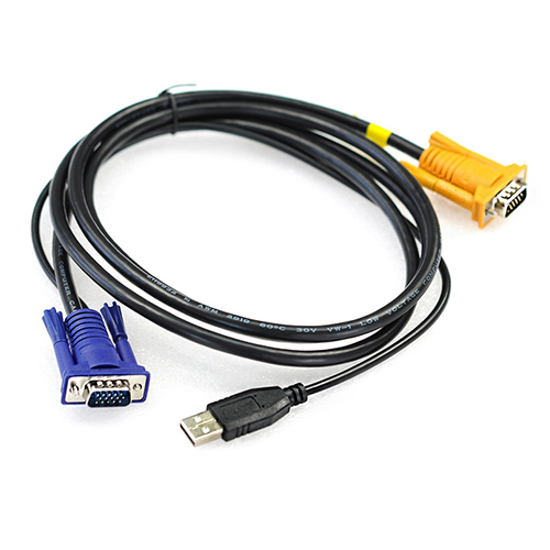 Kinan CH-3001U 3m USB VGA KVM Cable