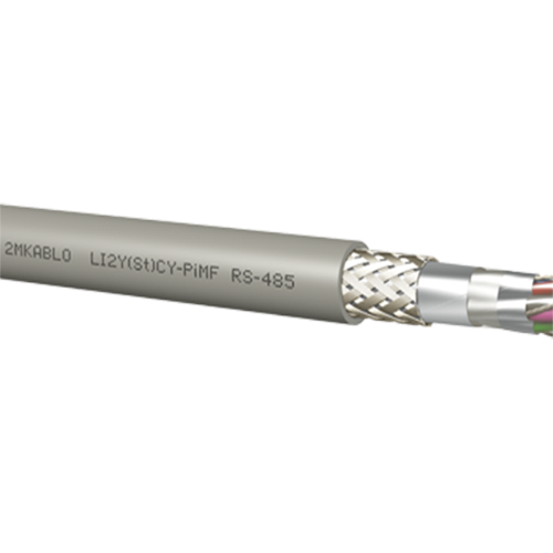 Cáp tín hiệu chống nhiễu 300/500V LiY(St)Y 2X1.0MM2,GREY