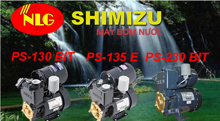 Bộ 3 máy tăng áp lực nước Shimizu: Bền bỉ, chắc chắn, hợp lý, .. cho mọi gia đình