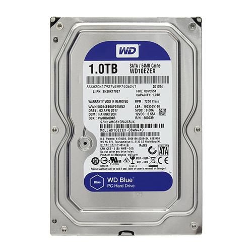 Ổ cứng HDD 1TB Western Digital WD10EZEX SATA3 (Blue)