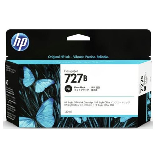 Mực in HP 727 130ml Cyan Ink Cartridge (B3P19A)