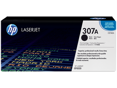Mực in HP 307A Black LaserJet Toner Cartridge (CE740A) HP Color LaserJet Pro CP5225 Series