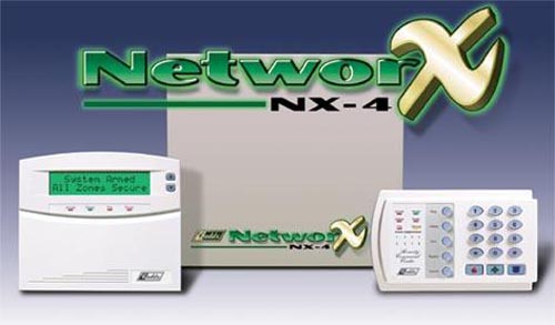 Trung tâm báo trộm-báo cháy NETWORX NX-4 có bàn phím NX-148E