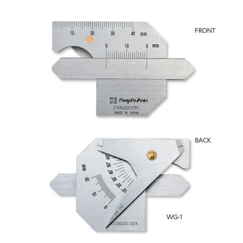Thước đo mối hàn Niigata Seiki WG-1