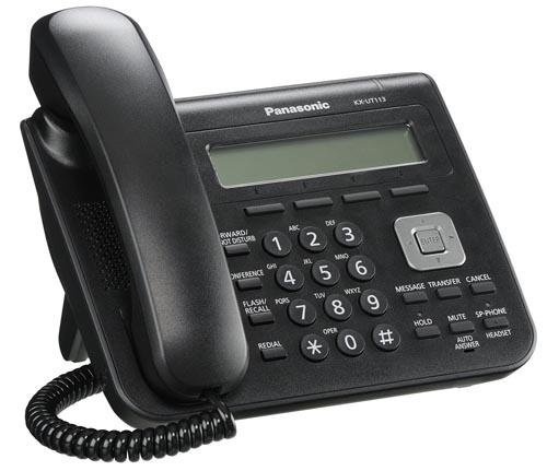 Điện thoại IP SIP Panasonic KX-UT113 đen