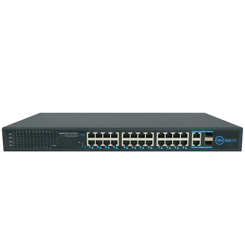 Thiết bị mạng 24 ports PoE Ethernet Switch Ionnet IFS-2624W (420)
