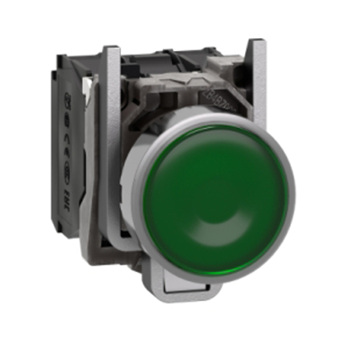 Nút nhấn mặt tròn Schneider XB4BW33M5