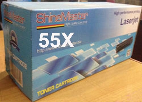 Mực ShineMaster HP 55X Black LaserJet Toner Cartridge