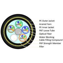 Cáp quang Indoor-Outdoor Central Loose Tube Corrugated Steel Tape armour 04 Fibers OM4 Belden GUSNBE04