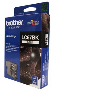 muc in brother lc 67 black ink cartridge lc 67bk