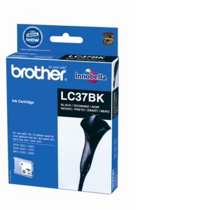 muc in brother lc 37 black ink cartridge