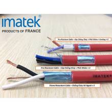 Cáp chống cháy Chống nhiễu Imatek 2 core x 1.5mm² + Mica +Al+ E