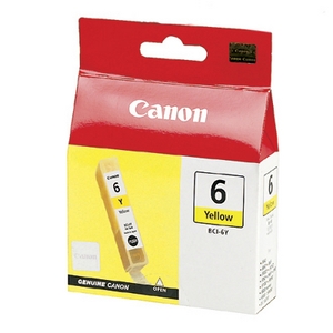 muc in canon bci 6 yellow ink tank