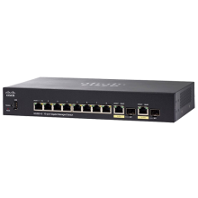 Switch Cisco SG350-10SFP-K9-EU 8 SFP Gigabit slots 2 Gigabit copper SFP combo