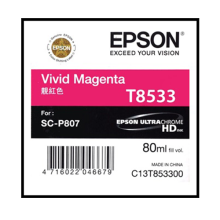 Mực in Epson T8533 Vivid Magenta Cartridge 80ml Cho máy SC-P807