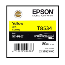 Mực in Epson T8534 Yellow Cartridge 80ml Cho máy SC-P807
