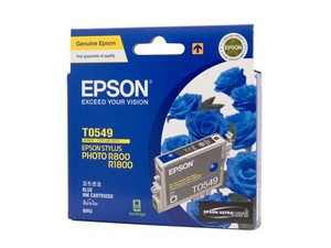 muc in epson t0549   ultrachrome hi gloss   blue ink cartridge