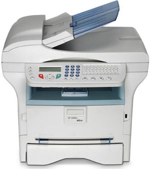 may in ricoh aficio sp1000sf in scan copy fax laser trang den