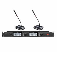 Bộ micro cổ ngỗng không dây 2 kênh ATS WS-211