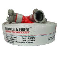 Cuộn Vòi Chữa Cháy Kèm Khớp Nối Tomoken DN65-20m