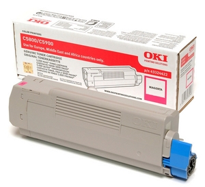 Mực in Oki C5800 Magenta Toner Cartridge